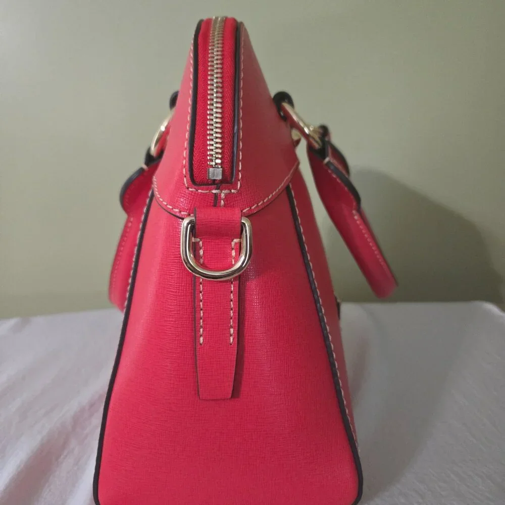Dooney & Bourke Saffiano Cameron Satchel Crossbody - Picture 5 of 9